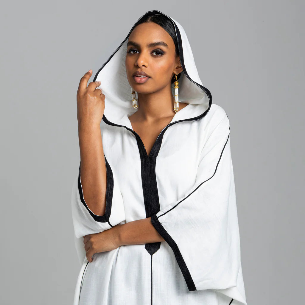 Noha Kaftan - Off White