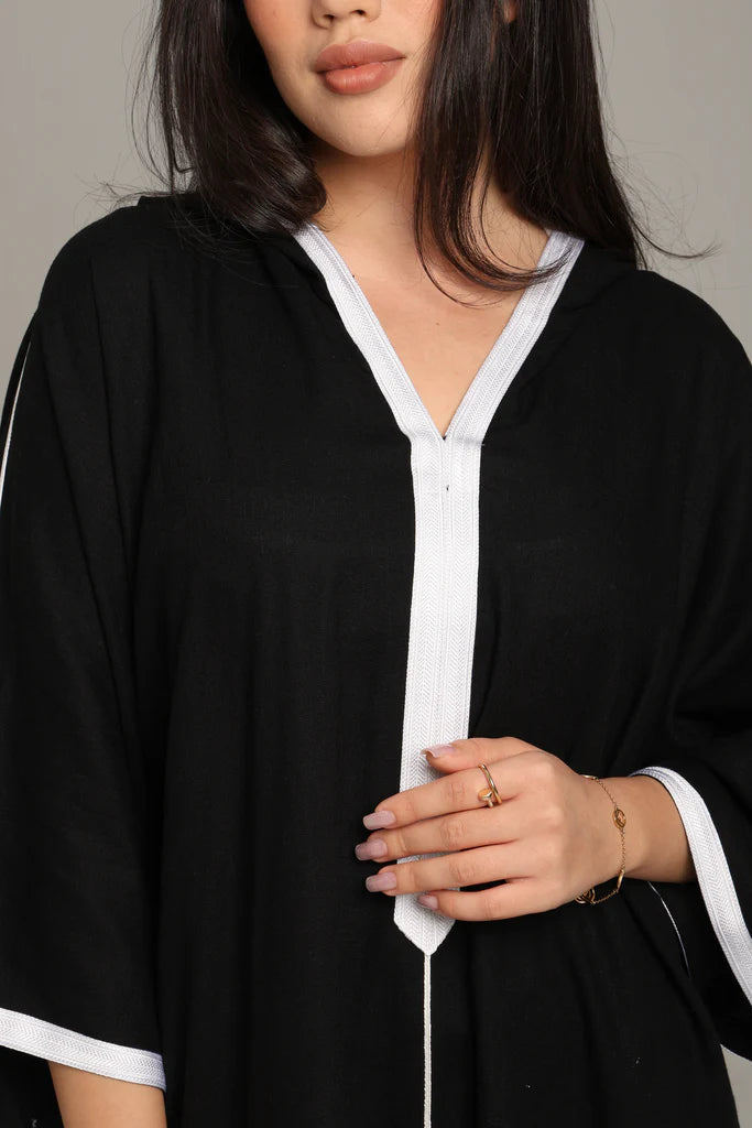 Noha Kaftan - Black